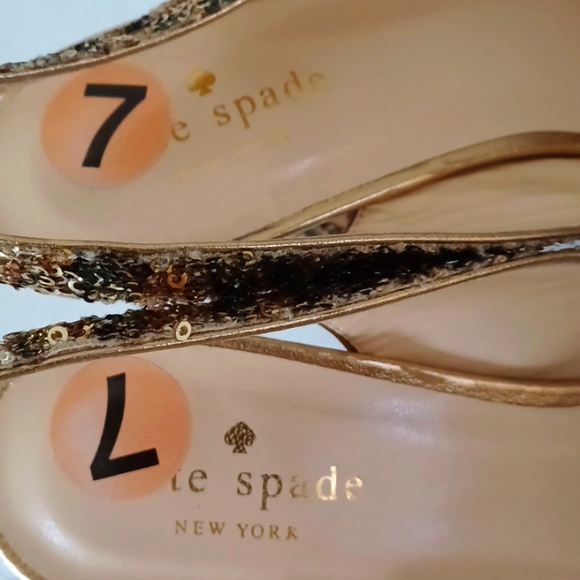 Kate Spade CHARYL Sandals - Sequin,  Heels.  Size 7 - Picture 3 of 9